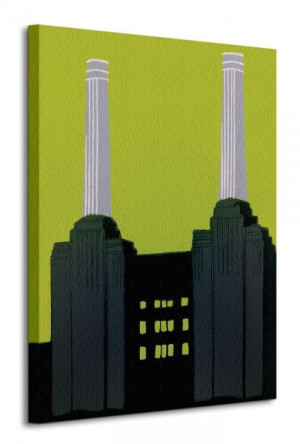 Battersea Power Station - Obraz na płótnie 60x80 cm