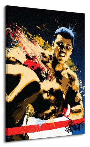 Muhammad Ali (Stung - Petruccio) - Obraz na płótnie 85x120 cm