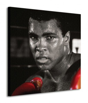 Muhammad Ali (Boxing Gloves) - Obraz na płótnie 85x85 cm