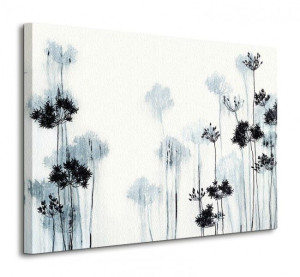 Black Stems - Obraz na płótnie 80x60 cm