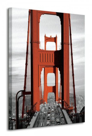 Golden Gate Bridge (San Francisco) - Obraz na płótnie 60x80 cm