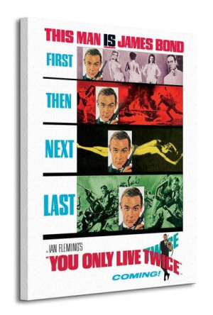 James Bond (You Only Live Twice - Teaser) - Obraz na płótnie 60x80 cm