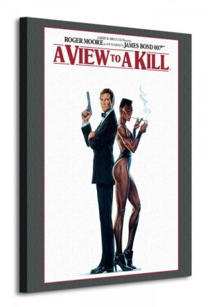 James Bond (A View To A Kill) - Obraz na płótnie 60x80 cm