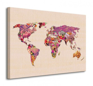 Our Wonderful World - Obraz na płótnie 80x60 cm