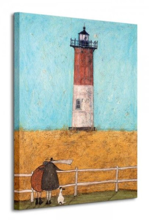 Sam Toft Feeling The Love At Nauset Light - Obraz na płótnie 60x80 cm