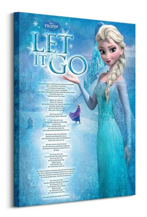 Frozen (Let it go) - Obraz na płótnie 60x80 cm