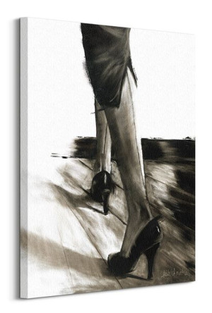 Little Black Dress IV - Obraz na płótnie 60x80 cm
