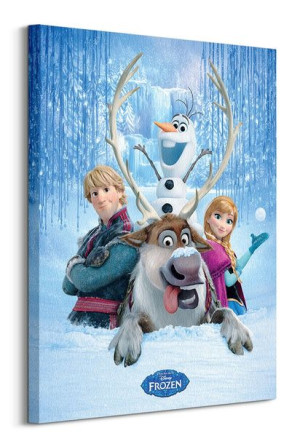Frozen (Snow Group) - Obraz na płótnie 60x80 cm