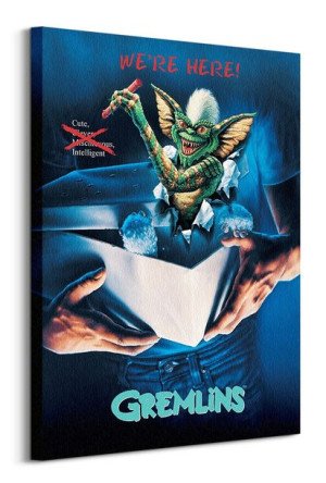 Gremlins (one sheet STRIPE) - Obraz na płótnie 60x80 cm