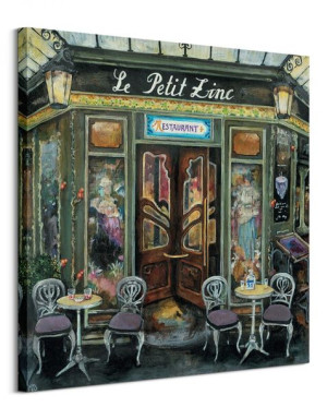Le Petit Zinc - obraz na płótnie 85x85 cm