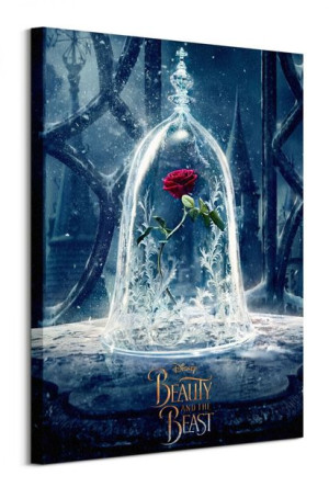 Beauty And The Beast Movie (Enchanted Rose) - obraz na płótnie 60x80 cm