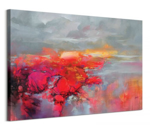 Molecular Bonds 2 - obraz na płótnie 120x85 cm