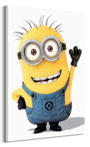 Minionki (Minion Wave) - Obraz na płótnie 85x120 cm
