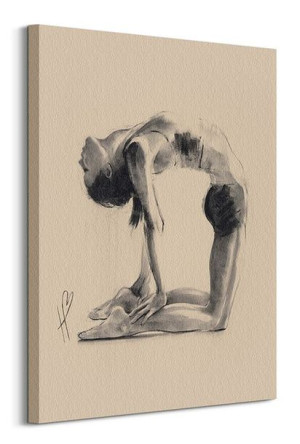 Camel Pose - Obraz na płótnie 60x80 cm
