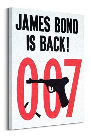 James Bond is back - Obraz na płótnie 60x80 cm