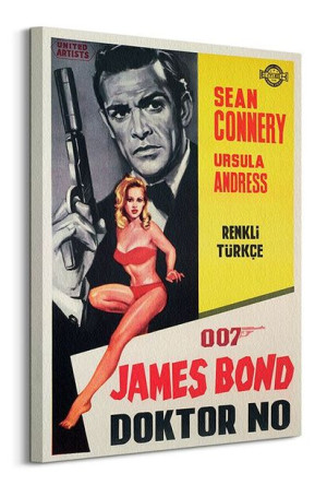 James Bond (Doktor No) - Obraz na płótnie 60x80 cm