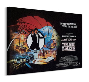 James Bond (The Living Daylights ...) - Obraz na płótnie 80x60 cm