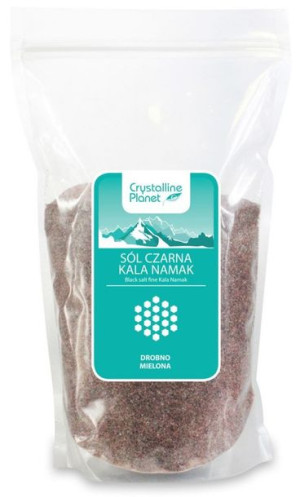 Lumarko Sól Czarna Kala Namak Drobno Mielona 1 Kg