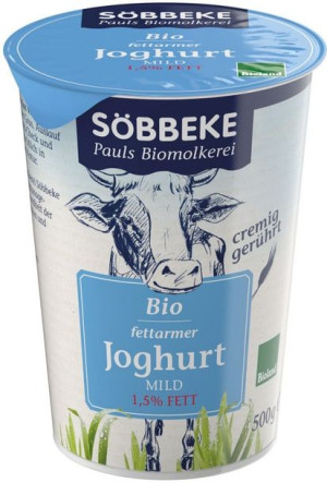 Lumarko Jogurt Naturalny (1,5 % Tłuszczu W Mleku) Bio 500 G