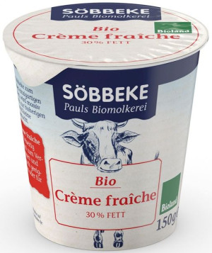 Lumarko Śmietana Kremowa Kwaśna (30 % Tłuszczu) Bio 150 G