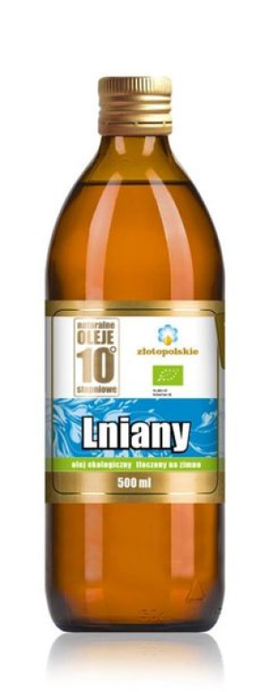 Lumarko Olej Lniany Tłoczony Na Zimno Bio 500 Ml