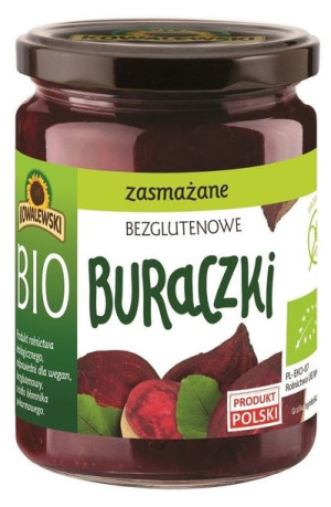 Lumarko Buraczki Zasmażane Bezglutenowe Bio 480 G
