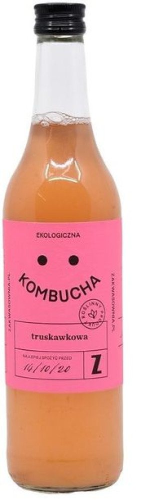 Lumarko Kombucha Truskawkowa Bezglutenowa Bio 500 Ml