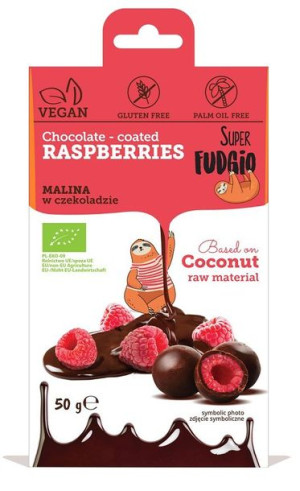 Lumarko Maliny Liofilizowane W Czekoladzie Bezglutenowe Bio 50 G