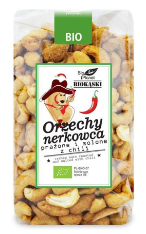 Lumarko Orzechy Nerkowca Prażone I Solone Z Chili Bio 350 G