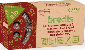 Lumarko Chleb Lniany Suszony Z Buraczkiem Czerwonym Bezglutenowy Bio 70 G