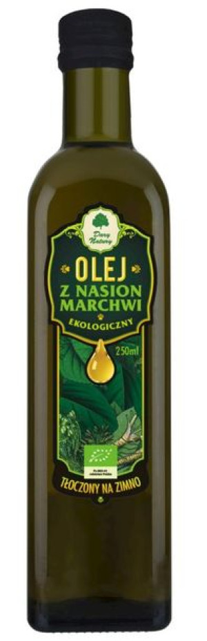 Lumarko Olej Z Nasion Marchwi Tłoczony Na Zimno Bio 250 Ml