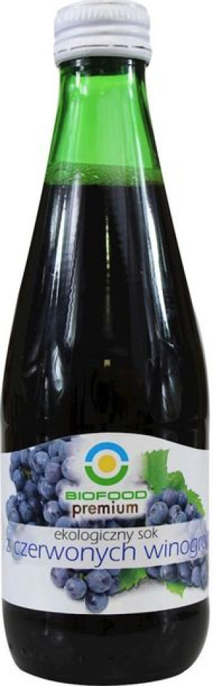 Lumarko Sok Z Czerwonych Winogron Nfc Bezglutenowy Bio 300 Ml
