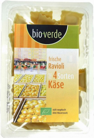 Lumarko Ravioli Świeże 4 Sery Bio 250 G