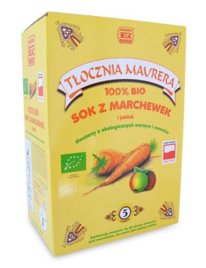 Lumarko Sok Marchewkowy Z Jabłkiem Nfc Bio 5 L
