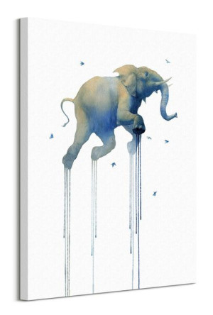 Journey 1 Elephant - obraz na płótnie 60x80 cm