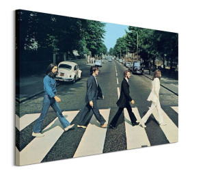 The Beatles (Abbey Road) - obraz na płótnie 80x60 cm