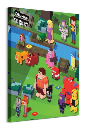 Crossy Road (Game World) - obraz na płótnie 60x80 cm
