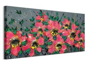 Blushed Breeze - obraz na płótnie 100x50 cm