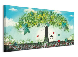 Family Tree - obraz na płótnie 100x50 cm