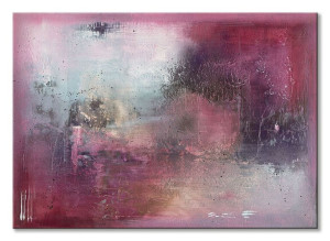Plum Fusion - obraz na płótnie 120x85 cm
