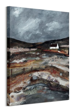 A Cold Night in Autumn - obraz na płótnie 60x80 cm