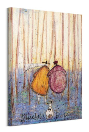 Bluebell Daze - obraz na płótnie 60x80 cm