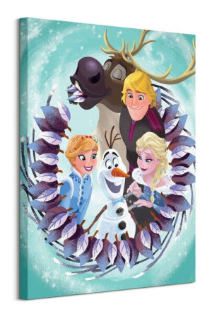 Kraina Lodu Frozen Adventure Group - obraz na płótnie 60x80 cm