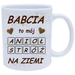 Kubek Dla Super Babcia Dzień Babci Prezent