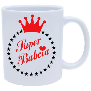 Kubek Dla Super Babcia Dzień Babci Prezent