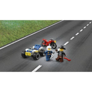 Lego City 60243 Zestaw POLICJA Helikopter auto
