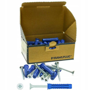 Rawlplug Kołki 4all 10x50 Z Wkrętami 6x60 25szt.