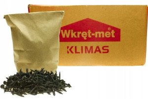 WKRĘT-MET Wkręty do drewna karton gipsu G-K 3,5x25mm 1kg