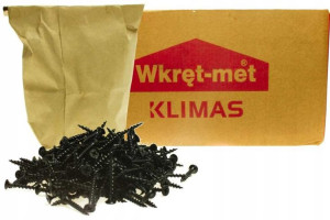 WKRĘT-MET Wkręty do drewna karton gipsu G-K 3,5x35mm 1kg
