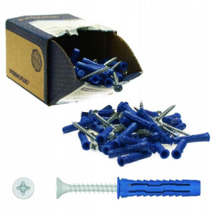 Rawlplug Kołki 4all 5x25 Z Wkrętami 3,5x30 50szt.